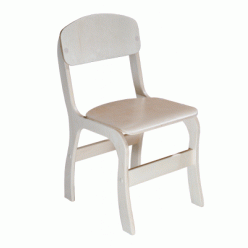 Plywood children chair "Fantasy", height group №1